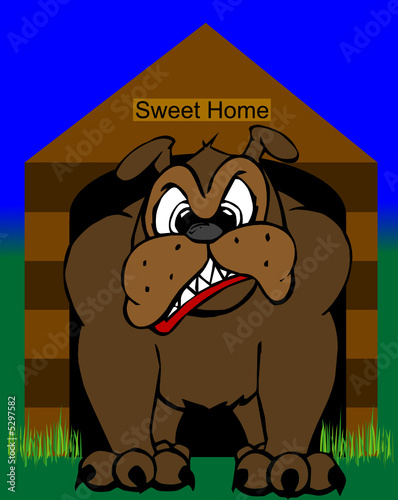 Illustration eines Hundes - Vector