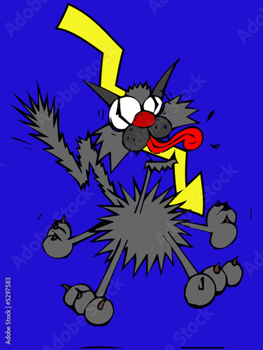 Illustration einer Katze - Vector