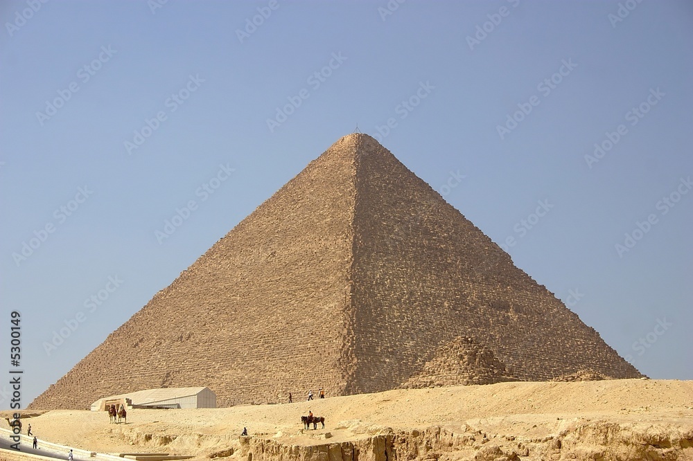 Egypt - Giza pyramid of  khufu