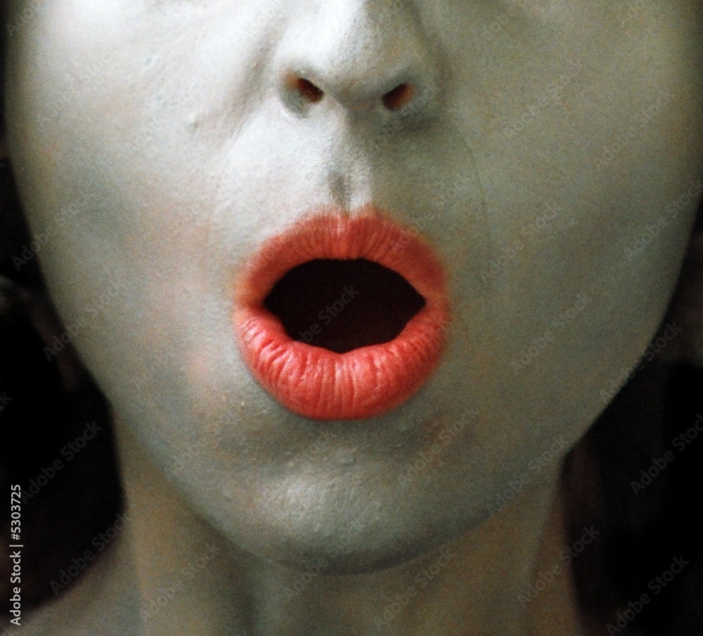 Fototapeta premium open mouth