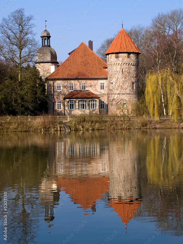 Fototapeta premium Wasserschloss