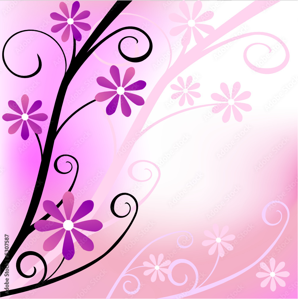Fond fleuri rose Fond fleuri rose
