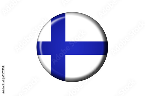 Finnland Flaggen Knopf
