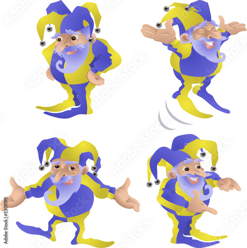 Funny Jester Poses