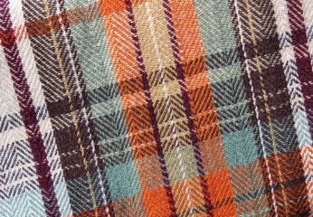 fall plaid tablecloth