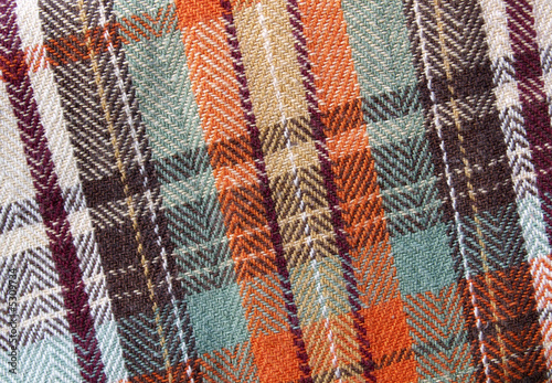 fall plaid tablecloth