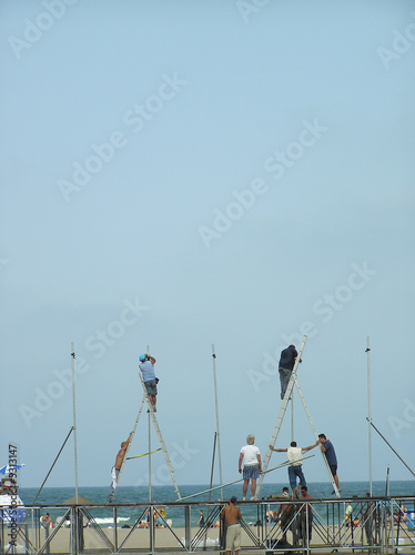 Hombres trabajando