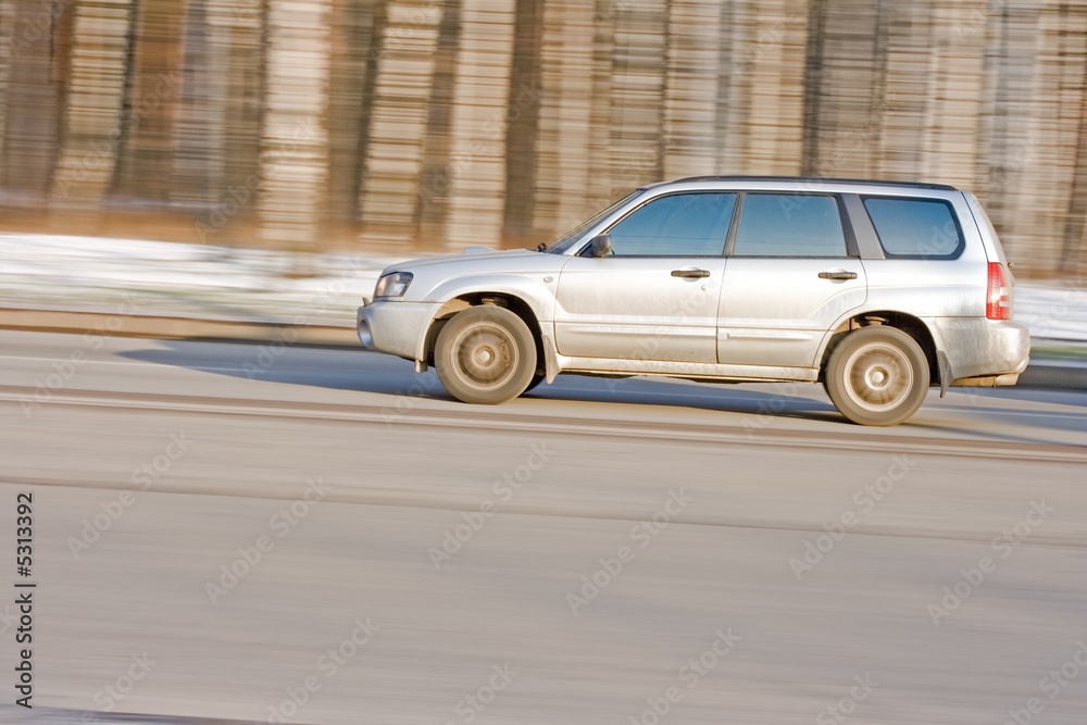 horizontal shot of  CAR of cars series