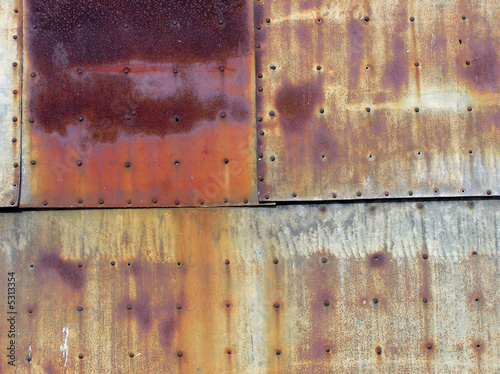 Textura de metal y colores