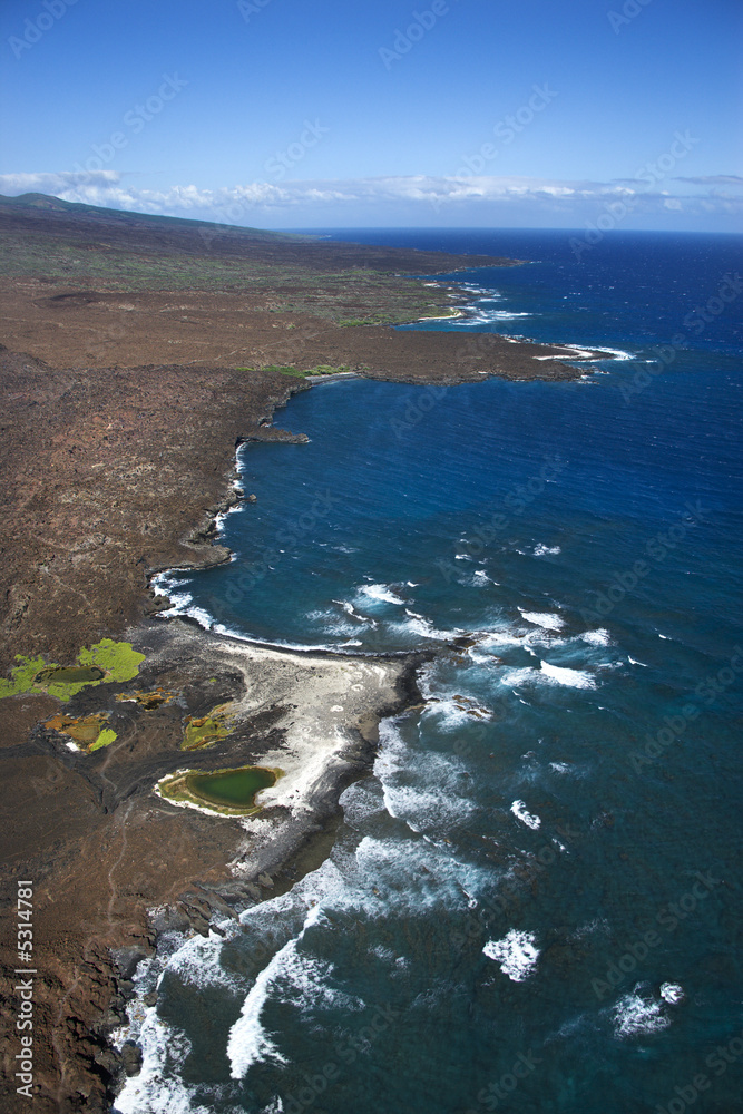 Hawaiian beach. Hawaiian beach.