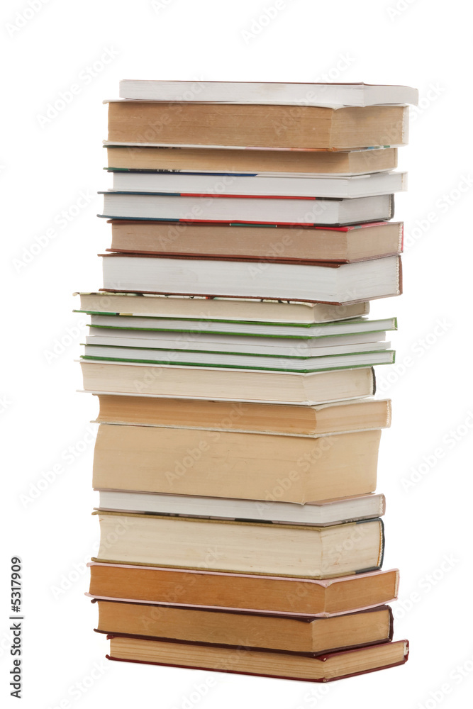 Isolated books Isolated books