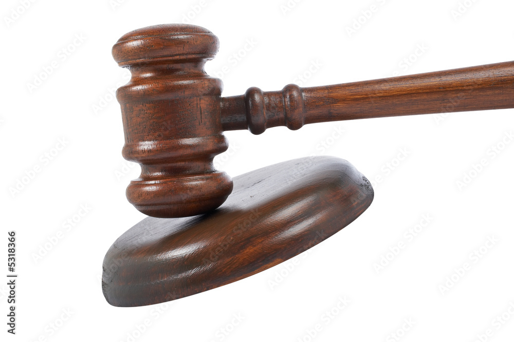 Gavel detail Gavel detail