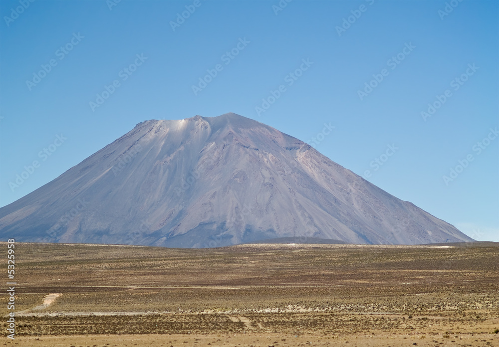 Fototapeta premium Volcano at Peru