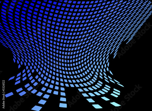 perspective bleue