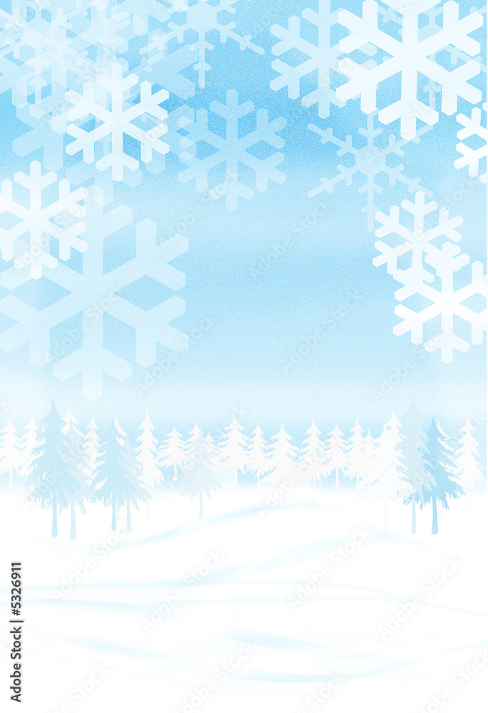 winter scene