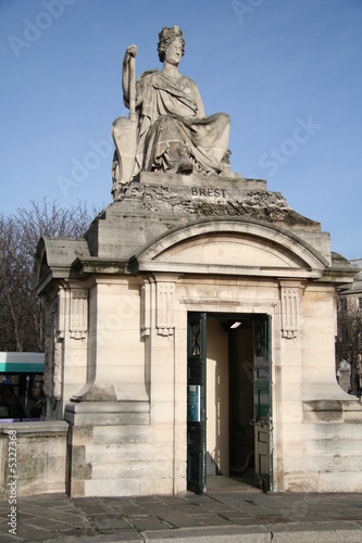 Une statue de la Concorde