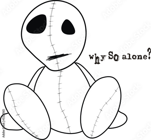 muñeco alone
