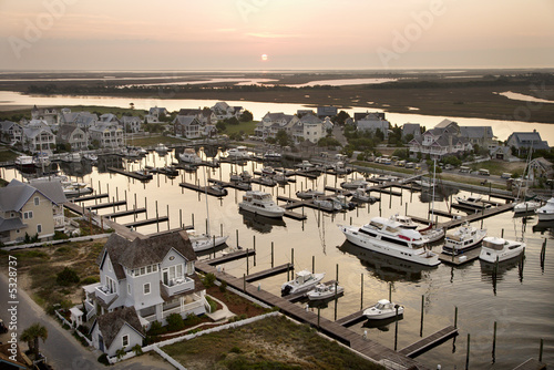 Boats at marina.