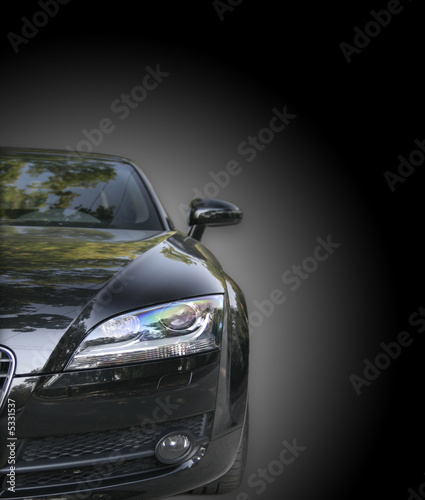Black car