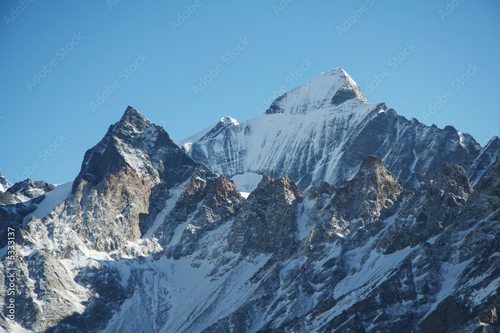 High Himalayan mountain