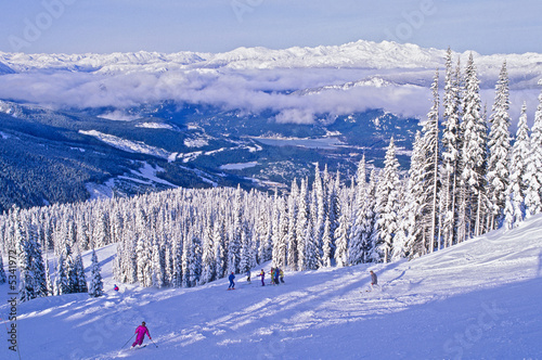 Whistler Blackcomb Mountains. Site of2010 Olympics