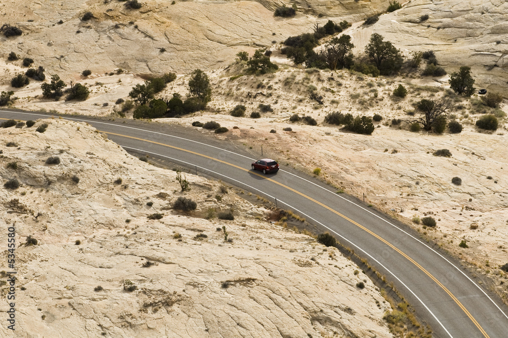 Fototapeta premium the Burr Trail 