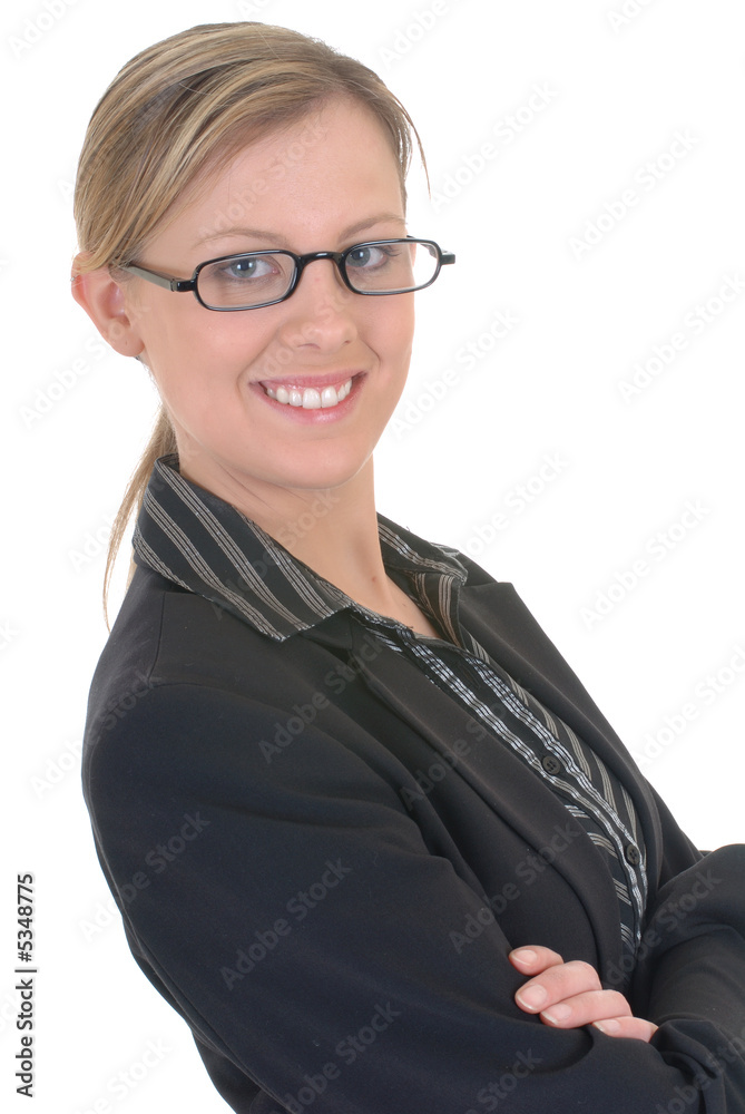 Attractive successful young businesswoman 