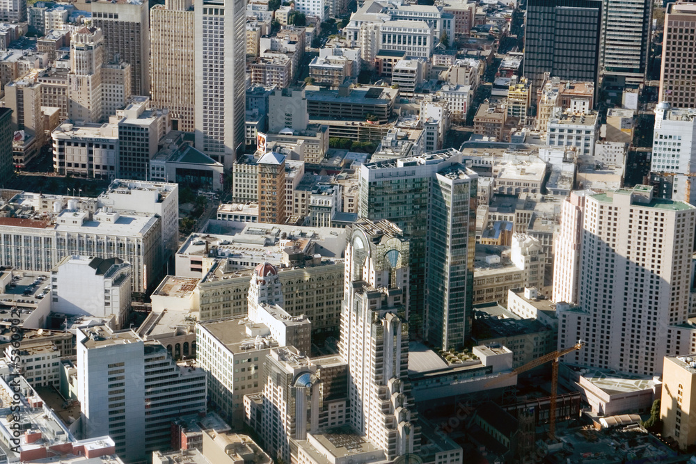 Obraz premium Downtown San Francisco, California