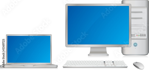 Ordinateur de bureau et ordinateur portable