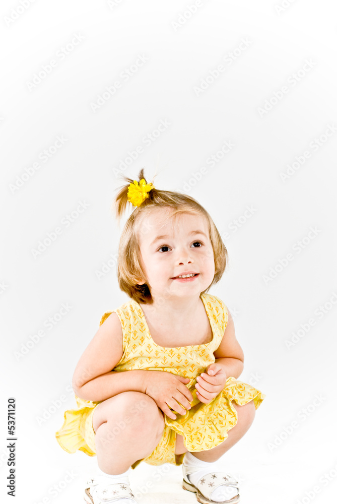 Naklejka premium Child