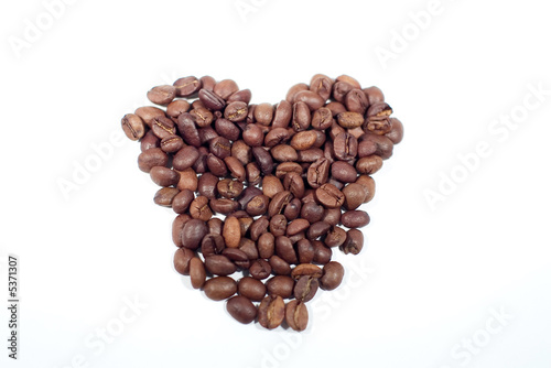 Coffee background: Close-up of a beans