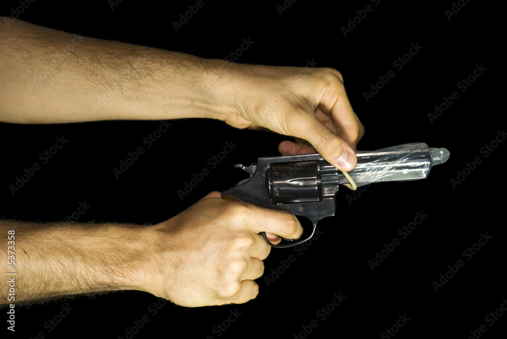 Fototapeta premium Safe Gun