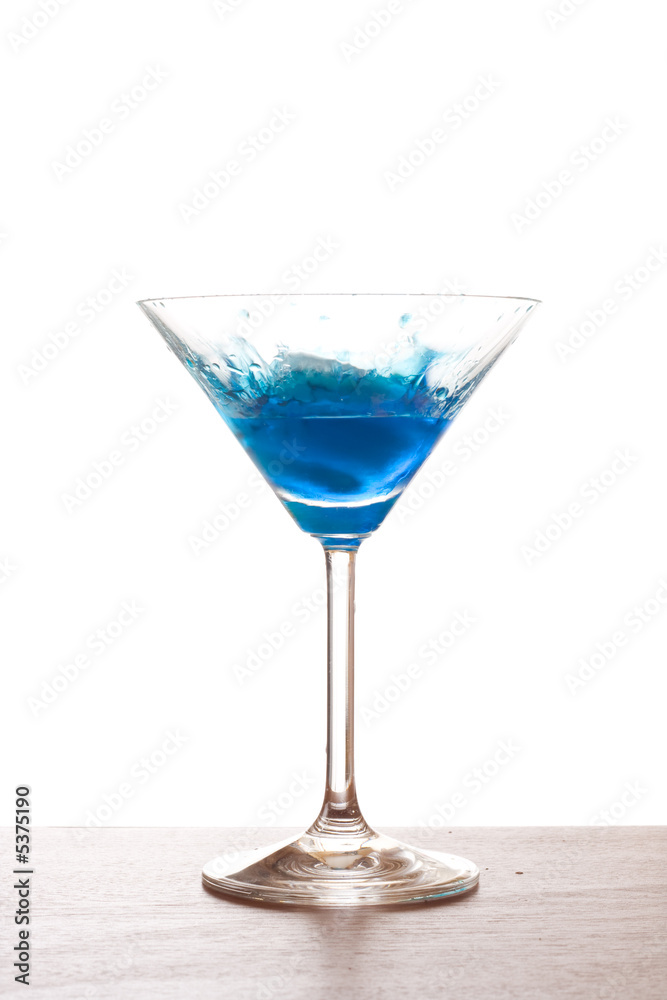Cocktail et glaçon