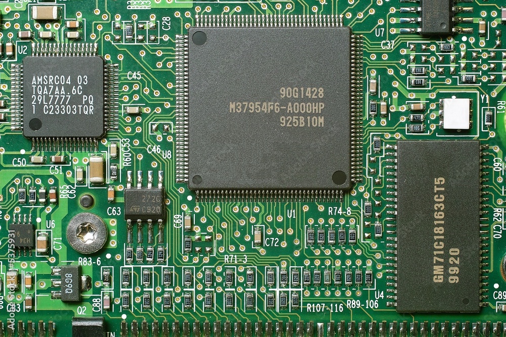 Electronics printed circuit board Electronics printed circuit board