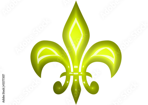 Fototapeta Naklejka Na Ścianę i Meble -  Fleur de lys 