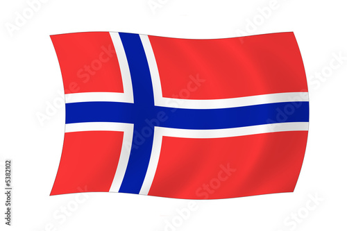 Norwegen Flagge