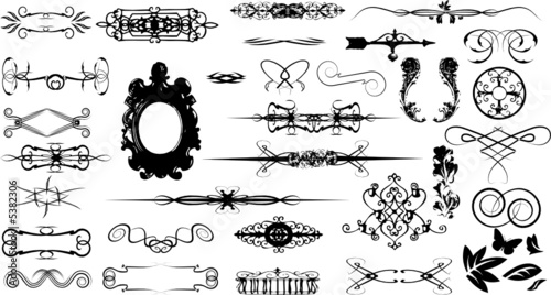 Abstract floral pattern