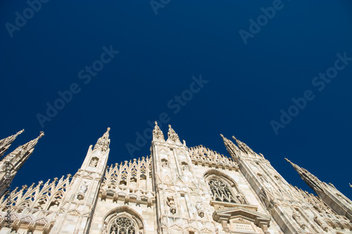 Main cathedral in Milan Italy photo