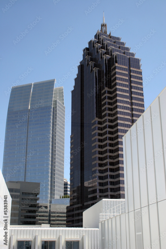 Naklejka premium City buildings, from Atlanta