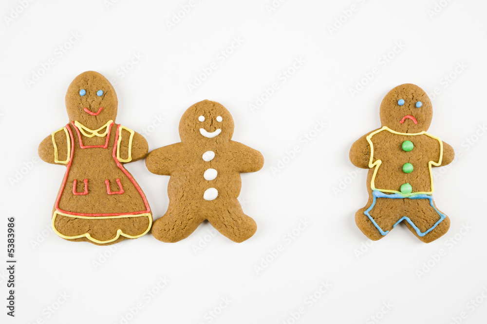 Gingerbread cookies. Gingerbread cookies.
