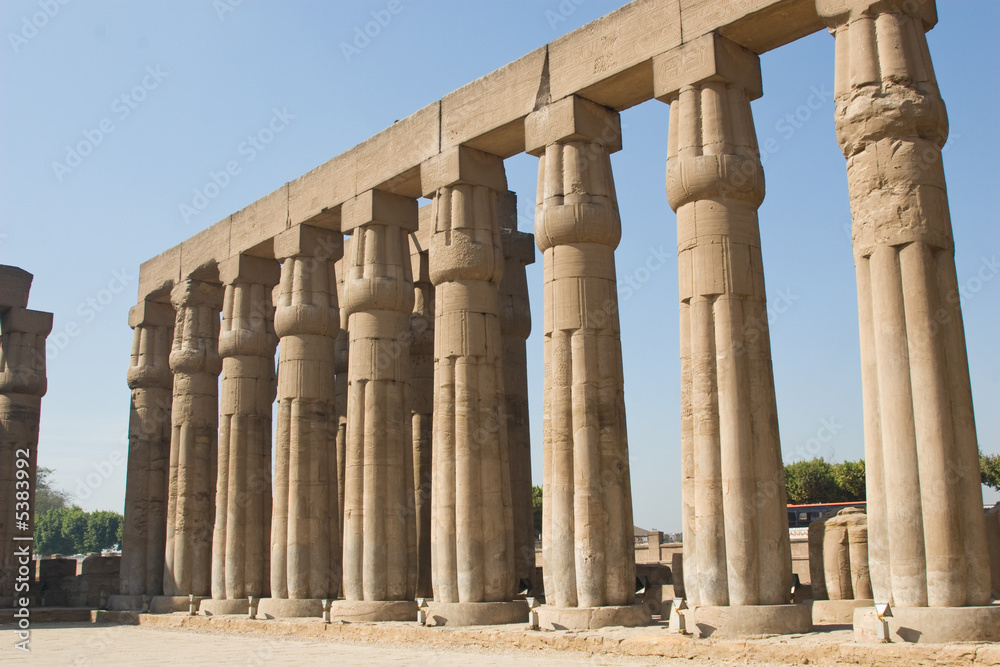 Colonnade of the Temple of Luxor