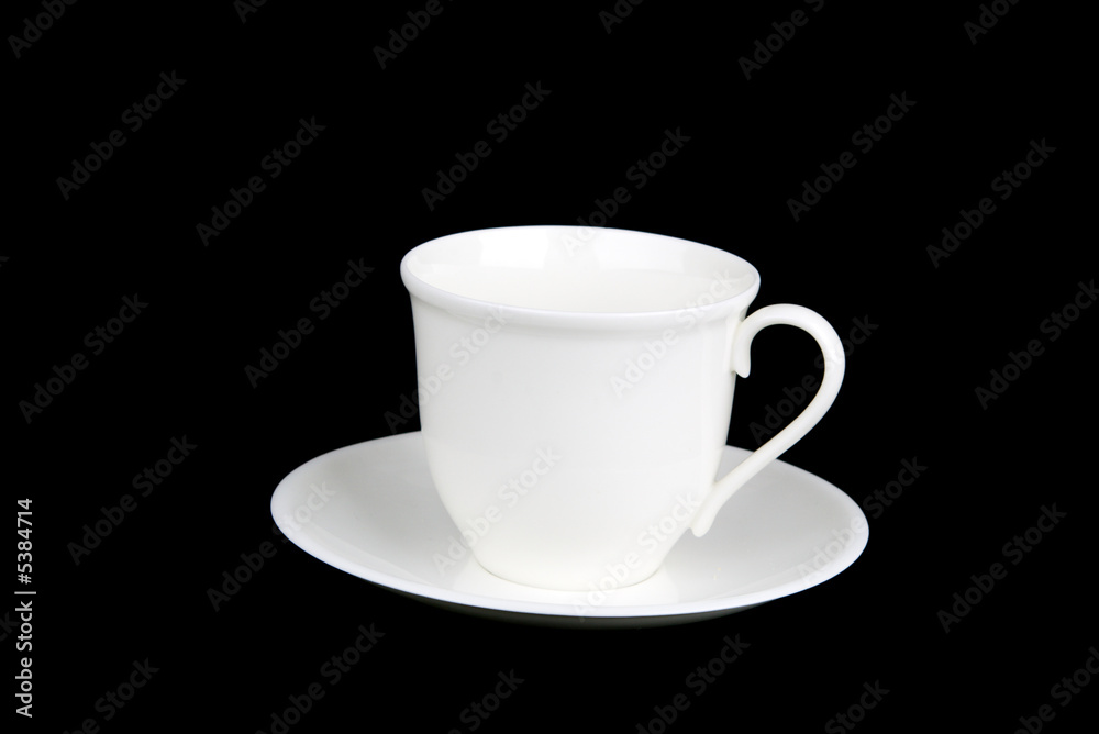 simple white china tea cup with saucer simple white china tea cup with saucer