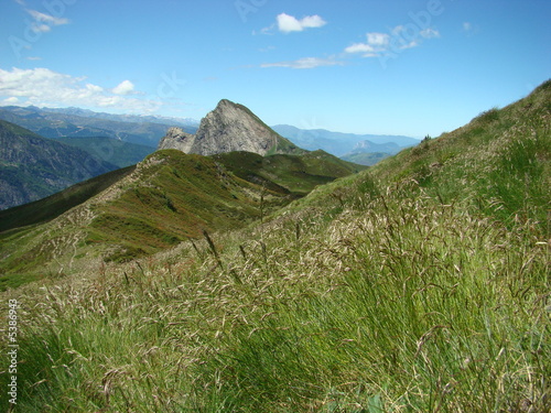 Dent d'orlu en Ariège, Midi-pyrénées dans le sud de la France