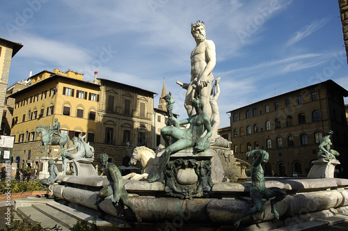 fontaine de vénus piazza della signoria à florence photo