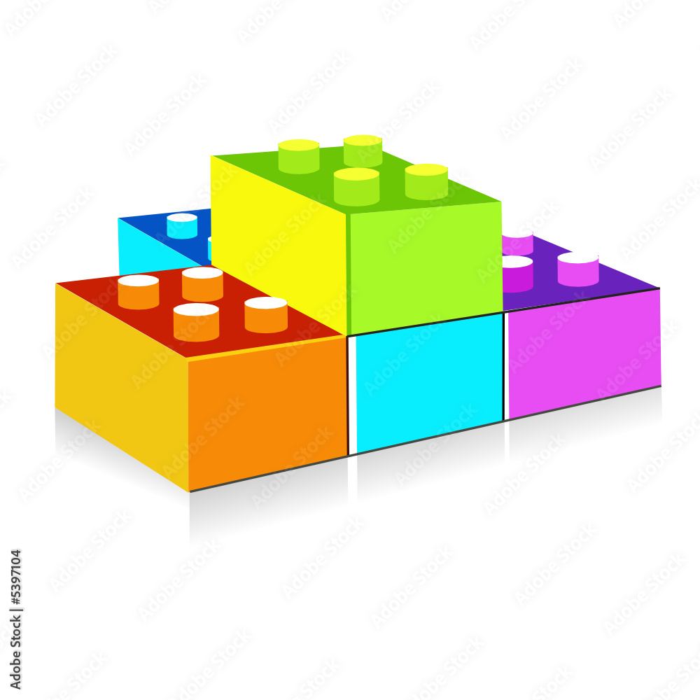 Obraz premium kid blocks