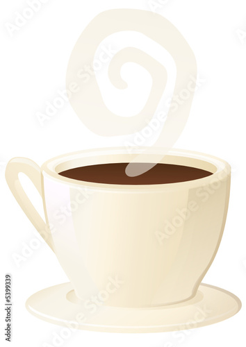 Tasse de café chaud