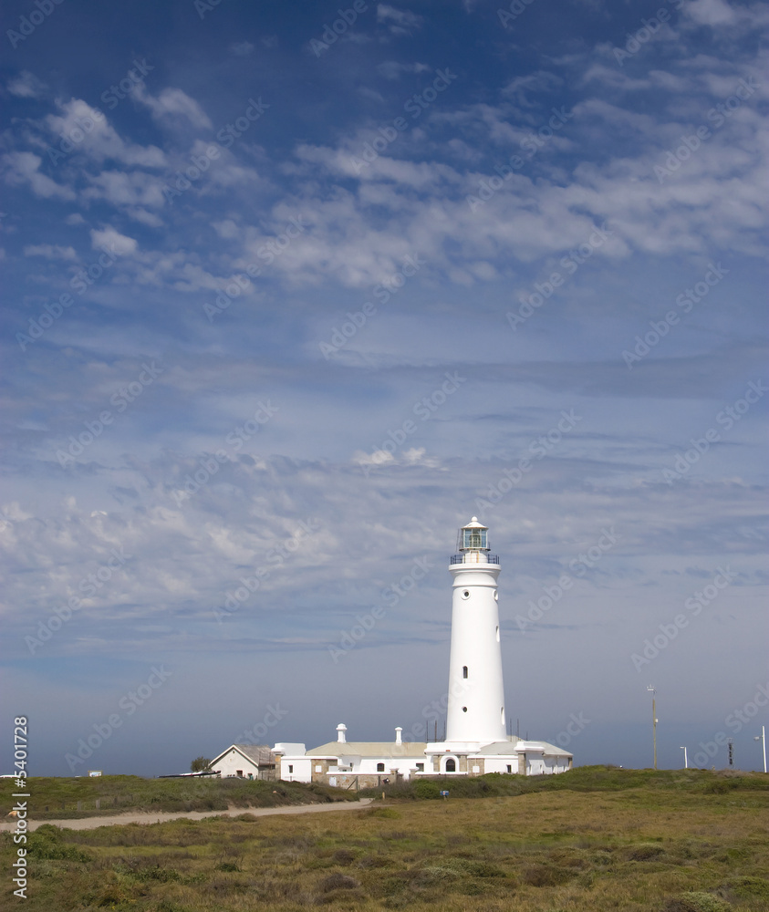 The lighthouse at Cape St Francis, South Africa
