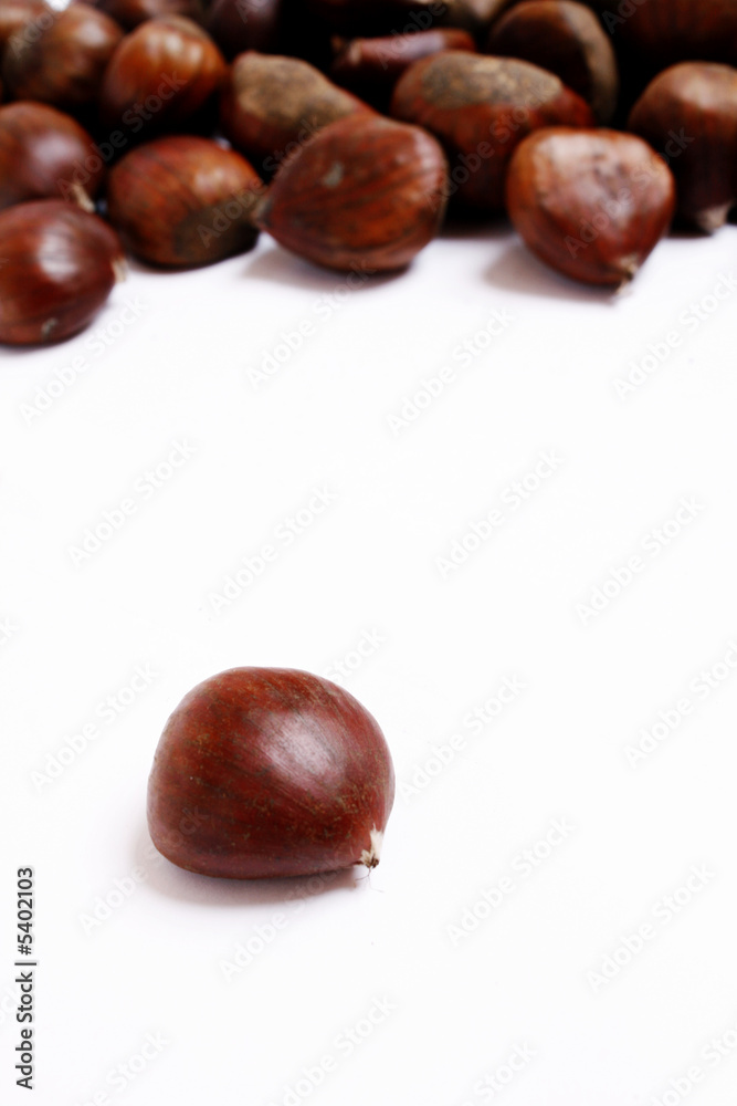 Obraz premium Maronen, Esskastanien