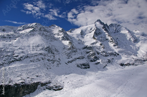 Großglockner in weißer Winterpracht © Bergfee