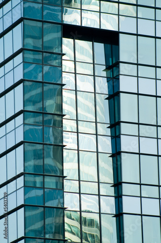 Façade d'un immeuble de bureaux